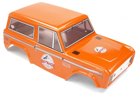FTX Outback 3 Treka Bodyshell 1/10 RC Trail Crawler Orange FTX10067O