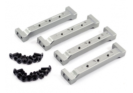 FTX Outback Aluminium Chassis Frame Blocks 4 1/10 FTX8243