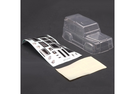 FTX Outback Mini 3.0 Ranger 1:24 Clear Polycarbonate Bodyshell FTX8927C