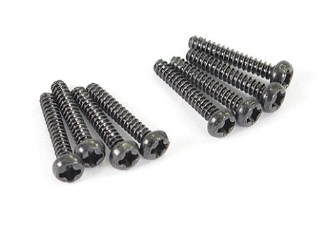 FTX Outback Mini 3.0 Round Self Tapping Screw 1.7x10 8 Pack FTX8915