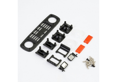 FTX Outback Mini X 2.0 Cub Front Grill and Light Mount Set FTX9389