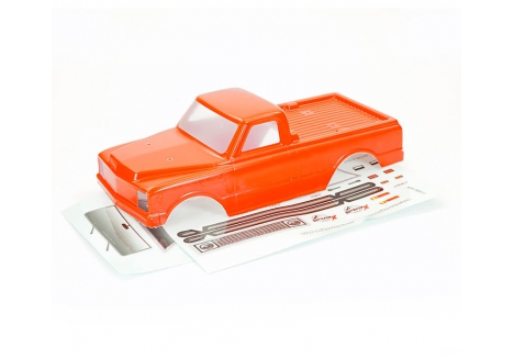 FTX Outback Mini X 2.0 Patriot Lexan Body Shell Red 1/18 Scale FTX9381RL