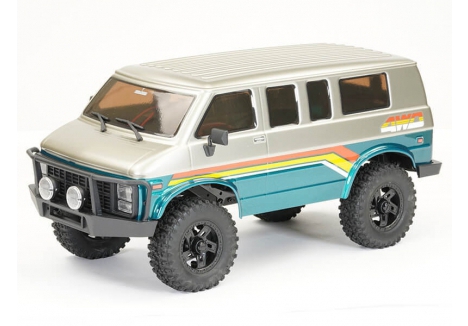 FTX Outback Mini XP Evo 1/18 4WD Brushed RC Trail Crawler RTR Van Grey FTX5483MG