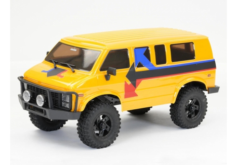 FTX Outback Mini XP Evo Van 1/18 4WD RC Trail Crawler Mustard Yellow FTX5483MY
