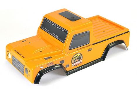 FTX Outback Ranger XC Pick Up Yellow PVC Bodyshell 1/10 Scale FTX9476Y