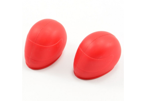 FTX Outlaw Driver Helmets Red 2 Pack RC Car Cockpit Detailing FTX8336R