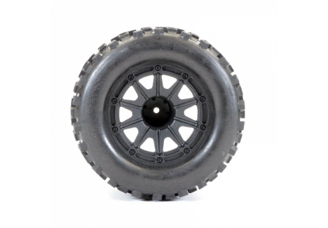 FTX Ramraider 1/10 RC Truck Glued Tyre and Wheel Set FTX10232