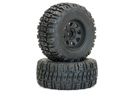 FTX Rokatan 1/10 Mounted Front Tyre Set with Wheels RTR FTX10139