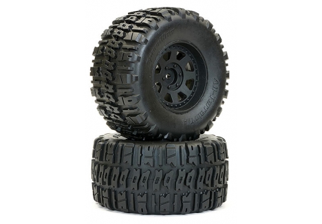 FTX Rokatan Mounted Rear Tyre Set for RC Car FTX10140