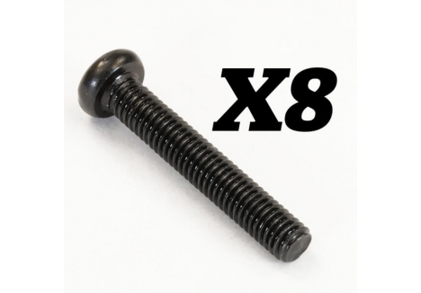 FTX ROKATAN ROUND HEAD CROSS SCREW M3X18 FTX10188