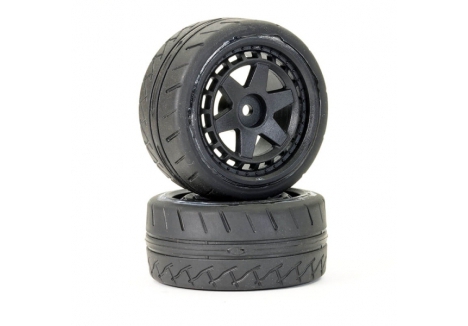 FTX Stinger Rear 32mm Rubber Wheels Tyres Pair FTX10571