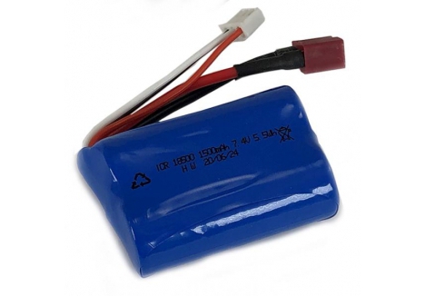 FTX Tracer Li-Ion 7.4V 1500mAh Battery Pack Brushed FTX9789