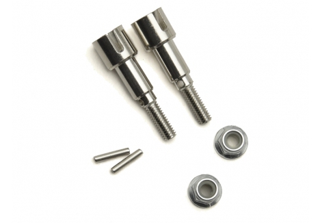 FTX Tracer Metal Rear Wheel Shafts Pins M4 Nuts FTX9782