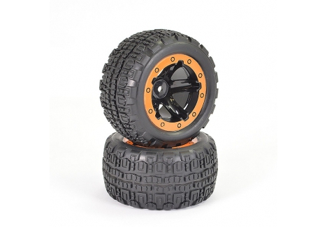 FTX Tracer Truggy Wheel Tyres Complete Pair FTX9765