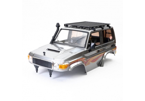 FTX Trooper 1/10 Pre-Assembled RC Crawler Body Grey FTX10918GY