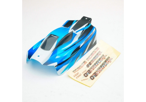 FTX Vantage BL 2.0 Replacement Bodyshell 1/10 Scale Pre-Painted Blue FTX6187BL