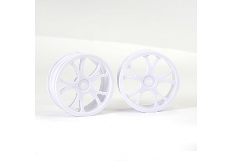 FTX Vantage Front Buggy Wheel 1/10 Scale 2.2 Inch Diameter White 2pcs FTX6305W
