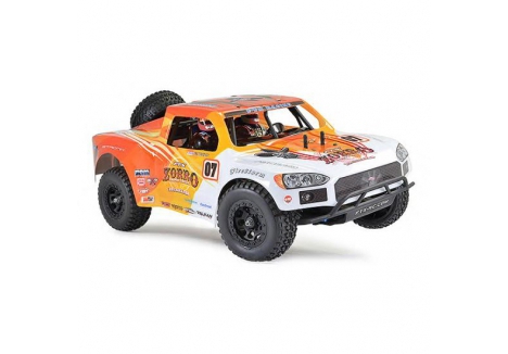 FTX Zorro 1/10 4WD Brushless RC Trophy Truck RTR Orange White FTX5557WO