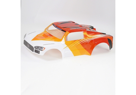 FTX Zorro Brushless Painted RC Bodyshell Orange White FTX6989WO