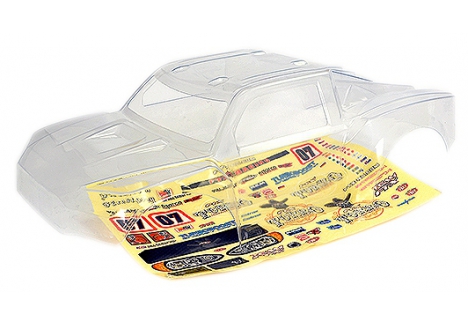 FTX Zorro NT 1/10 Clear Polycarbonate Bodyshell Pre-Cut Windows FTX6964