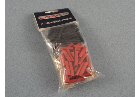 Fusion 3.5mm Gold Connector Set 50 Pairs RC Battery Connectors O-FS-GC03-50