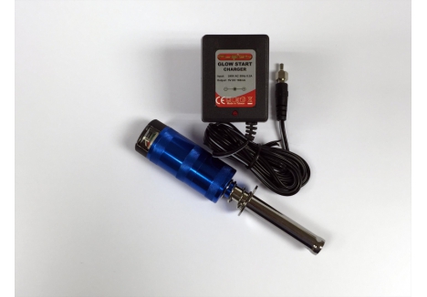 Fusion Aluminium Glowstart 2400mAh 1.2V NiMH RC Battery Metre L-FS-GS02