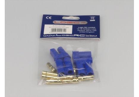 Fusion EC5 Connector Set 2 Pairs Keyed Polarised RC Power Connectors O-FS-EC5/02