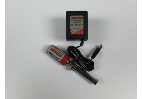 Fusion Glowstart 1800mAh 1.2V NiMH RC Battery with UK Charger L-FS-GS01