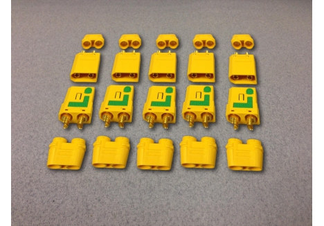 Fusion XT90-S Anti Spark Connector 90A 5 Pairs O-FS-XT90S/05