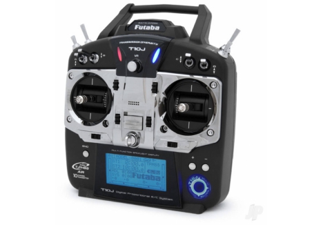 Futaba 10J 10-Channel Air Radio Transmitter Mode 1 FUT05003087-3