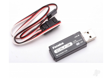 Futaba CIU-3 USB Programming Interface Black FUT05102635-1