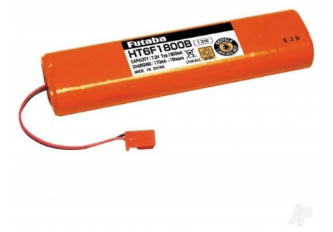 Futaba HT6F1800B 1800mAh 7.2V NiMH RC Transmitter Battery FUTEBA0141