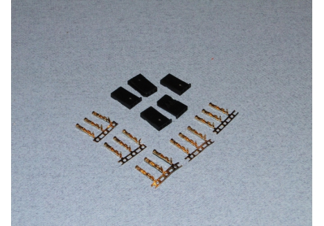 Futaba Plug Set Gold Pins 5 Piece RC Connector FS-FUTM/05