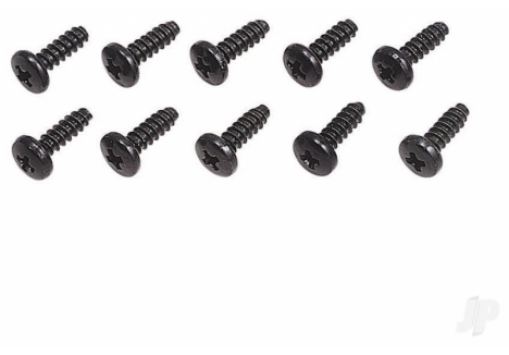 Futaba Servo Horn Screw 2.6 x 6mm 10 Pack Replacement Hardware FUTEBS0526