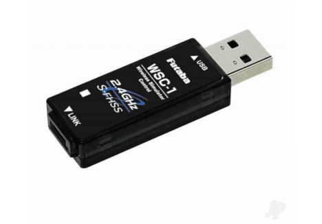 Futaba WSC-1 Wireless Simulator Dongle 8-Channel USB FUT05102690-3