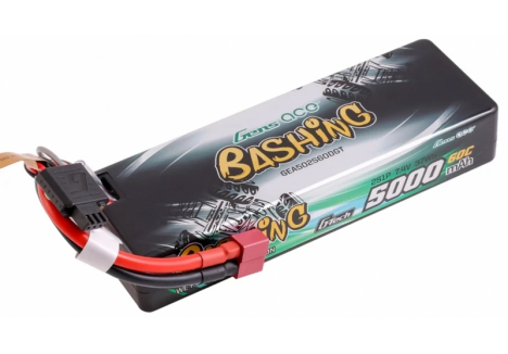 Gens Ace G-Tech 2S Hard Case 5000mAh 7.4V 60C LiPo Battery O-GTC2S5000-60T