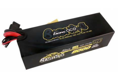 Gens Ace G-Tech 4S 14.8V 8000mAh 100C LiPo Battery EC5 O-GTC4S8000-100E5