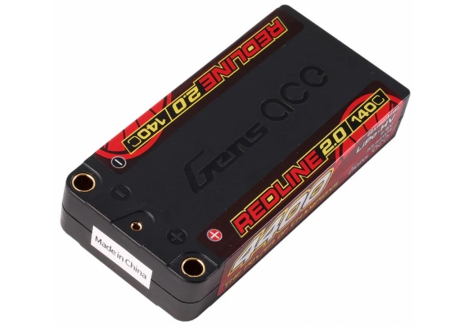 Gensace LiPo HV 2S 7.6V 4400mAh 140C Hard Case RC Battery O-GC2H4400S-140G5