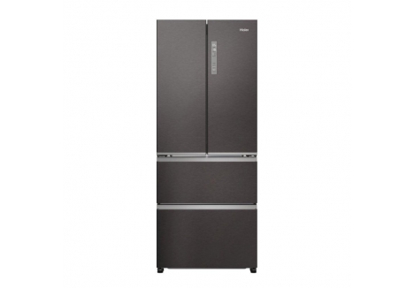 Haier 70cm 60/40 Total No Frost Fridge Freezer – Dark Inox – HFR3718ENMD