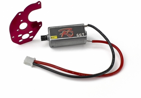 High Torque Motor w/Pinion & Motor Plate SCX24
