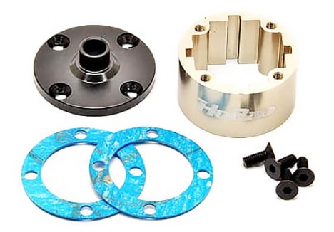 HoBao Aluminium Differential Case with Cover Gasket and Screws HOP-0148