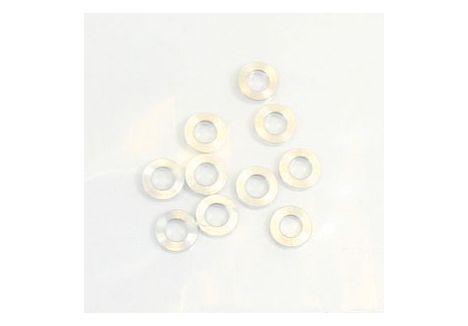 HoBao Aluminium Washer 3x6x1mm Pack of 10 RC Spare Parts H41033
