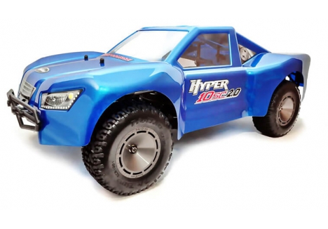 Hobao Hyper 10SC 2.0 1/10 4WD Brushless RC Short Course Truck Blue HB-SC2E-C60BU