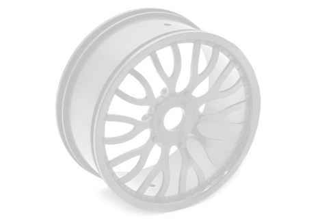HoBao Hyper GTB 1/8 Scale RC Rally Car Wheel White 17mm Hex H90070