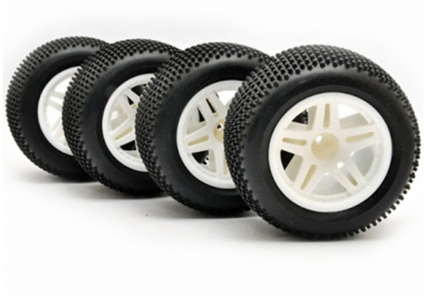 HoBao Hyper TT Truck Tyres Mounted Wheel 4-Piece Set H11105