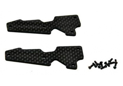 HoBao Hyper TT2.0 Carbon Fibre Front Lower Arm Stiffener Chassis Upgrade HOP1-0068