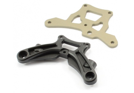 HoBao Hyper VS Front Aluminium Top Plate and Holder 1/8 Buggy H85006