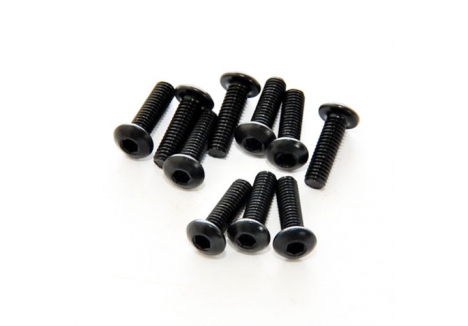 HoBao M3x10mm Hex Socket Button Head Replacement Screws H33310