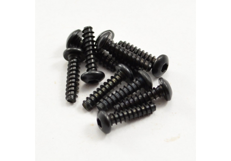 HoBao M3x12mm Hex Socket Button Head Tapping Screws 10 Pack H33312T