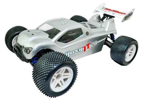 Hobao TT2.0 PRO 1/10 4WD Brushless RC Truggy RTR Silver HB-TT2E-C60SV